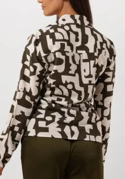 DAMES DANTE6 e blouses print smock blouse