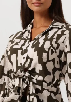 DAMES DANTE6 e blouses print smock blouse