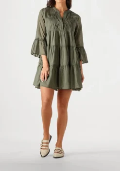 DAMES DEVOTION e mini jurk neon