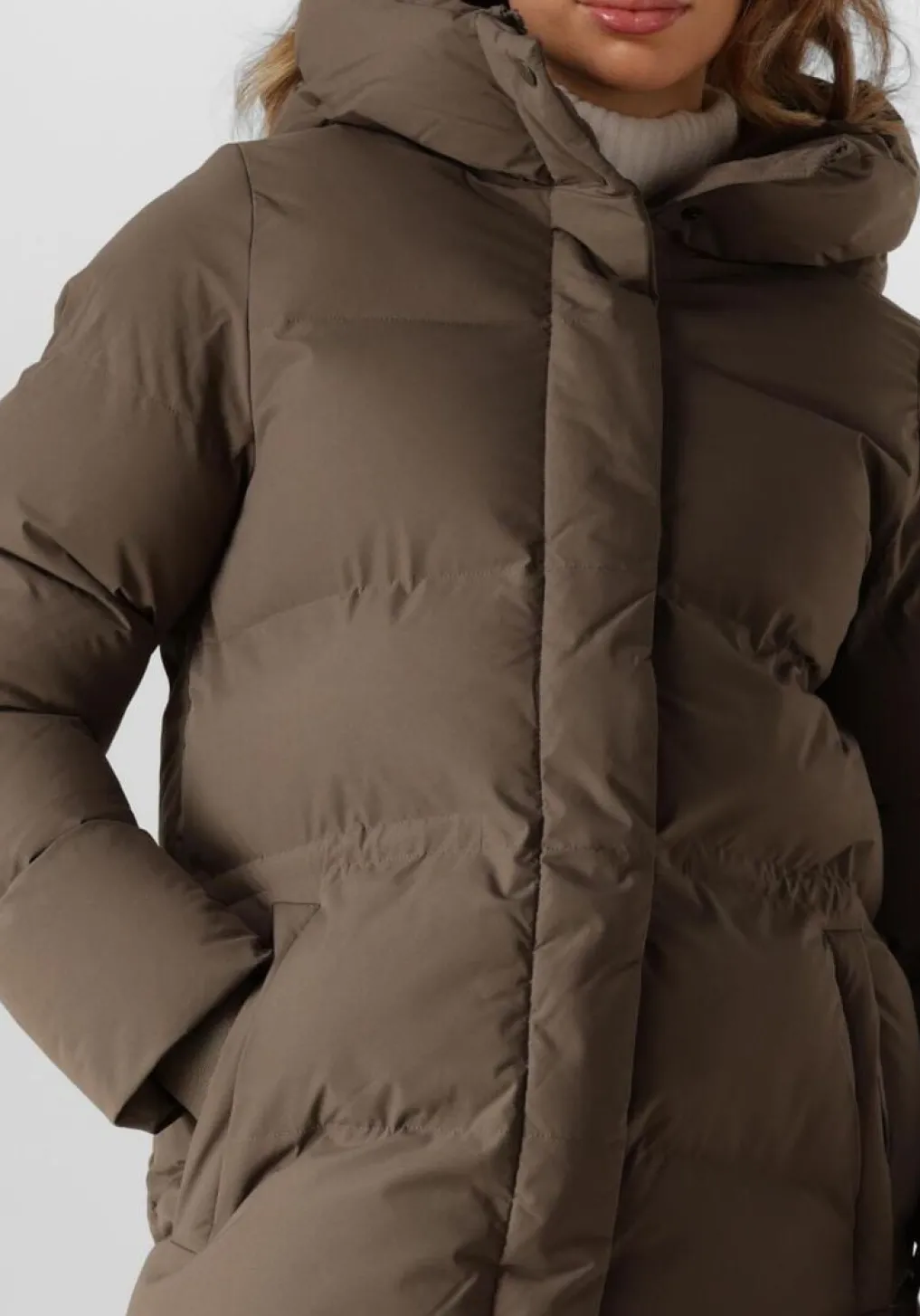 DAMES ELVINE e gewatteerde jas vesper