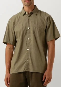 Heren FORÉT e forét casual overhemd serene linen ss shirt