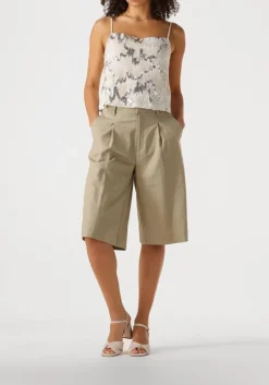 DAMES GESTUZ e broeken gzizza linen mw short