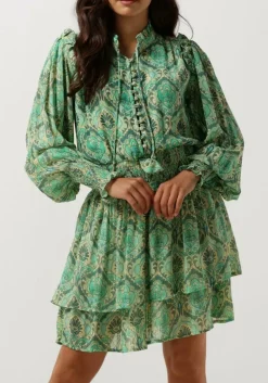 DAMES JANICE e mini jurk ari print