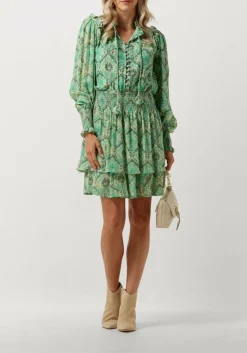 DAMES JANICE e mini jurk ari print