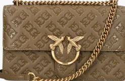 DAMES PINKO e schoudertas love one classic dc vitello