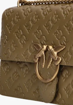 DAMES PINKO e schoudertas love one classic dc vitello