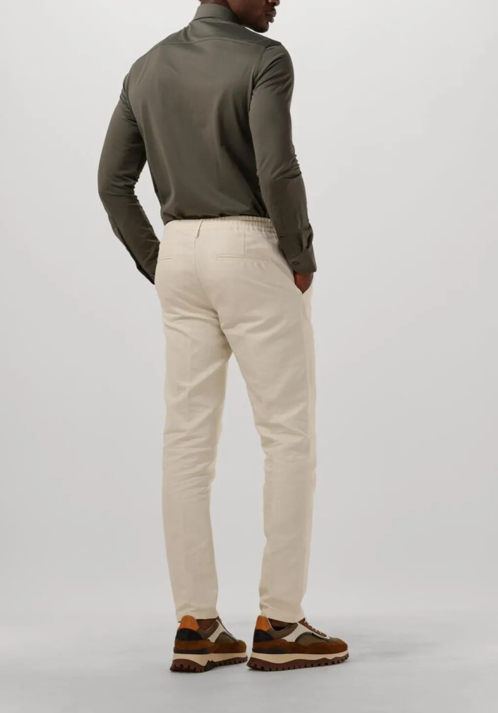 Heren PROFUOMO e klassiek overhemd shirt x-cutaway sc sf japanese knitted