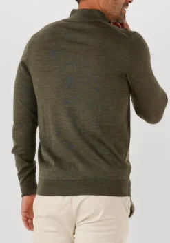 Heren PROFUOMO e trui pullover half zip merino