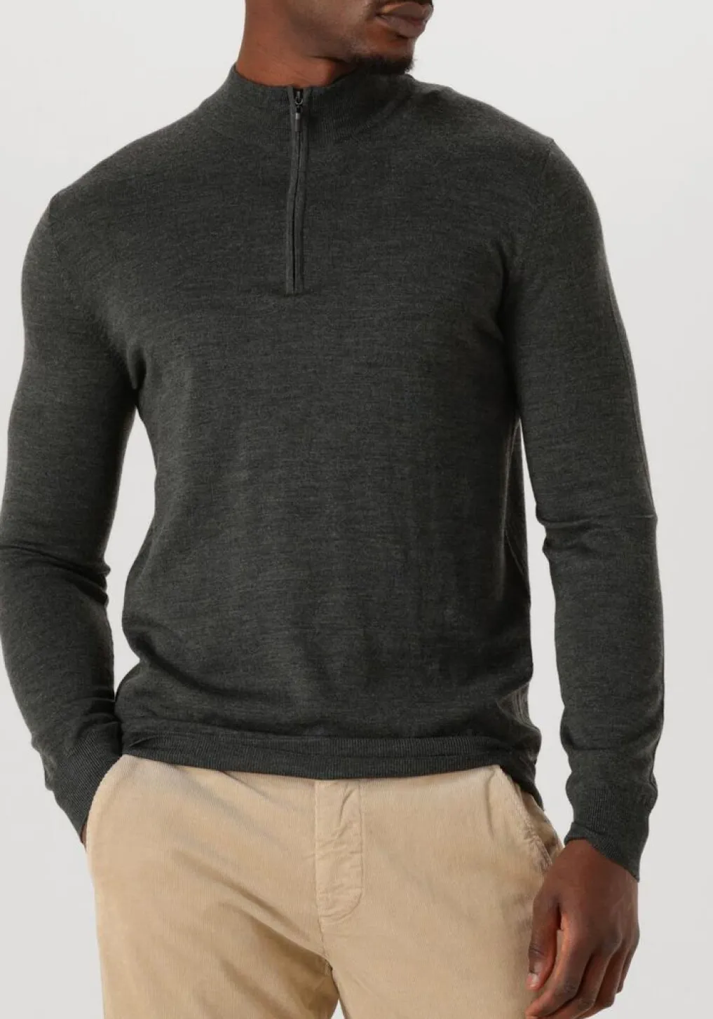 Heren STEFANO LAURAN e trui half zip anders