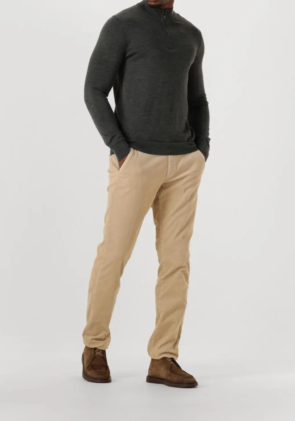 Heren STEFANO LAURAN e trui half zip anders