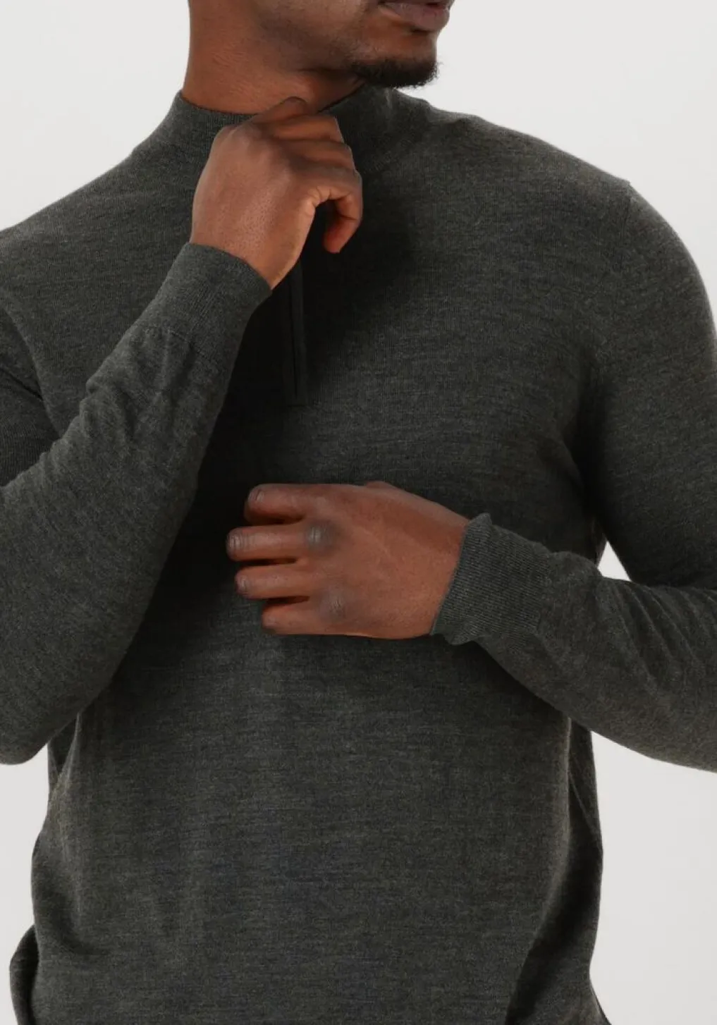 Heren STEFANO LAURAN e trui half zip anders