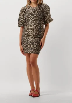 DAMES CO'COUTURE mini jurk leocc crop puff dress