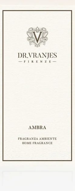 DAMES DR. VRANJES FIRENZE geurstokjes ambra diffuser 500ml