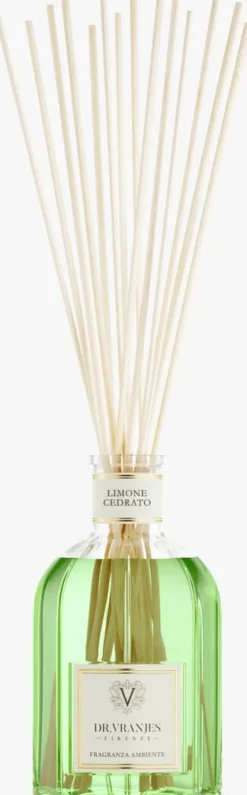 DAMES DR. VRANJES FIRENZE geurstokjes limone cedrato diffuser 1250ml
