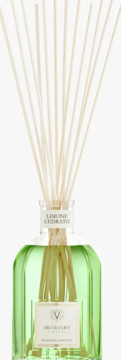 DAMES DR. VRANJES FIRENZE geurstokjes limone cedrato diffuser 500ml