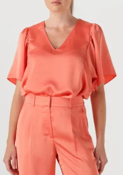 DAMES DANTE6 t-shirt arvi satin butterfly sleeve top