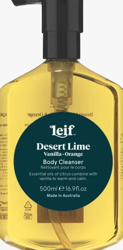 DAMES LEIF lichaamsverzorging desert lime body cleanser 500ml