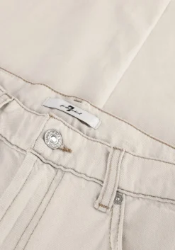 DAMES 7 FOR ALL MANKIND e bootcut jeans logan stovepipe icy bay with raw cut