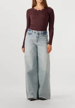 DAMES 7 FOR ALL MANKIND e straight leg jeans marie wide leg ode to