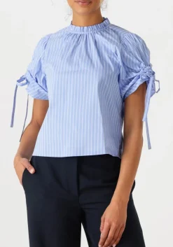 DAMES CO'COUTURE e blouses diviacc puff ss blouse