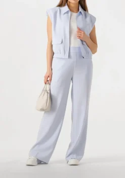 DAMES DANTE6 e wijde broek fabri elasticated wide leg pants