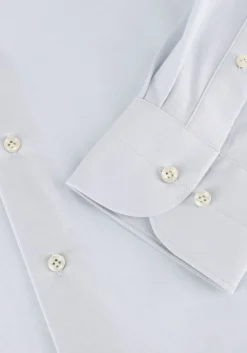 Heren PROFUOMO e klassiek overhemd shirt x-cutaway japanese knitted