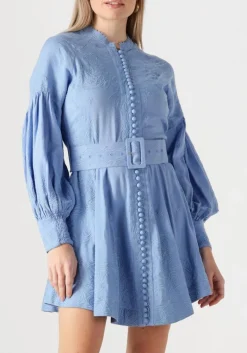 DAMES SCARLETT POPPIES e mini jurk berite short dress