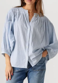 DAMES SUMMUM e blouses oversized blouse micro stripe