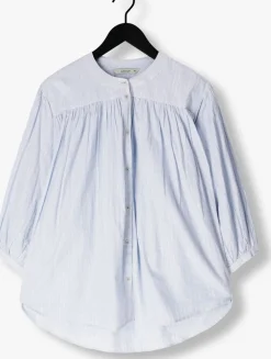 DAMES SUMMUM e blouses oversized blouse micro stripe