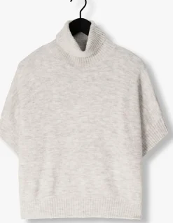 DAMES AIMEE THE LABEL lichtgrijze trui ginger