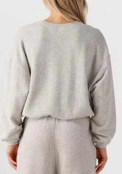 DAMES AMERICAN VINTAGE lichtgrijze sweater kodytown woman