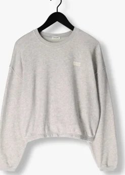 DAMES AMERICAN VINTAGE lichtgrijze sweater kodytown woman