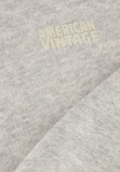 DAMES AMERICAN VINTAGE lichtgrijze sweater kodytown woman