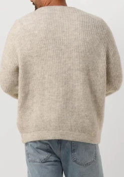 Heren AMERICAN VINTAGE lichtgrijze trui east h