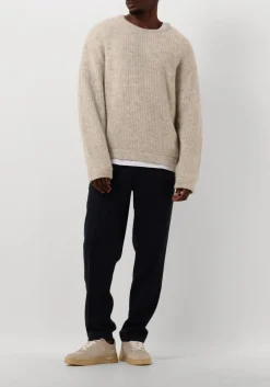 Heren AMERICAN VINTAGE lichtgrijze trui east h