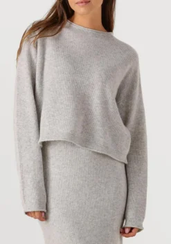 DAMES AMERICAN VINTAGE lichtgrijze trui raxow 2