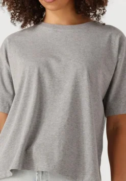 DAMES AMERICAN VINTAGE lichtgrijze top fizvalley