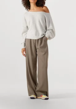 DAMES AMERICAN VINTAGE lichtgrijze trui damsville