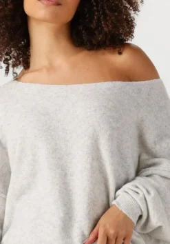 DAMES AMERICAN VINTAGE lichtgrijze trui damsville