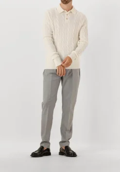 Heren BERWICH lichtgrijze pantalon morello elax