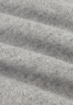 DAMES CLOSED lichtgrijze trui v neck cardigan