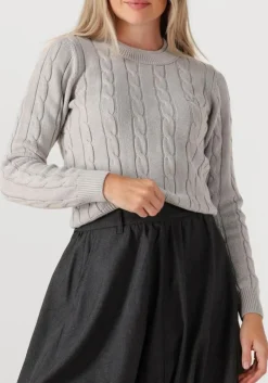 DAMES COPENHAGEN MUSE lichtgrijze trui cmkotom-pullover