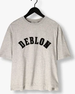 DAMES DEBLON SPORTS lichtgrijze t-shirt lou t-shirt
