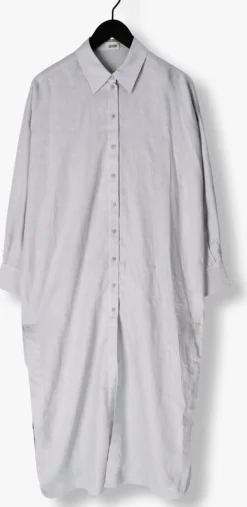 DAMES DRYKORN lichtgrijze maxi jurk dravena