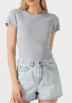 DAMES DRYKORN lichtgrijze t-shirt koale