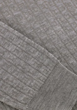 DAMES ELISABETTA FRANCHI lichtgrijze trui knitted sweater