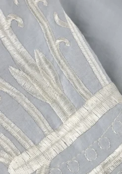 DAMES GREEK ARCHAIC KORI lichtgrijze maxi jurk 430582