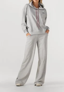 DAMES HAUTE L'AMITIÉ lichtgrijze haute l'amitié wijde broek mini curve loose tall pant