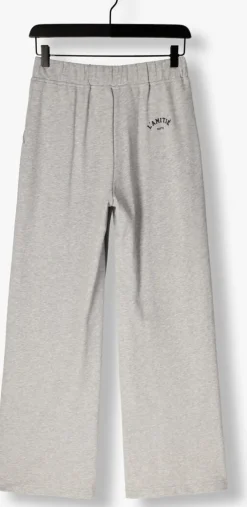 DAMES HAUTE L'AMITIÉ lichtgrijze haute l'amitié wijde broek mini curve loose tall pant