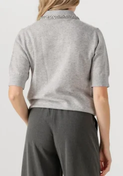 DAMES JANICE lichtgrijze sweater rebel